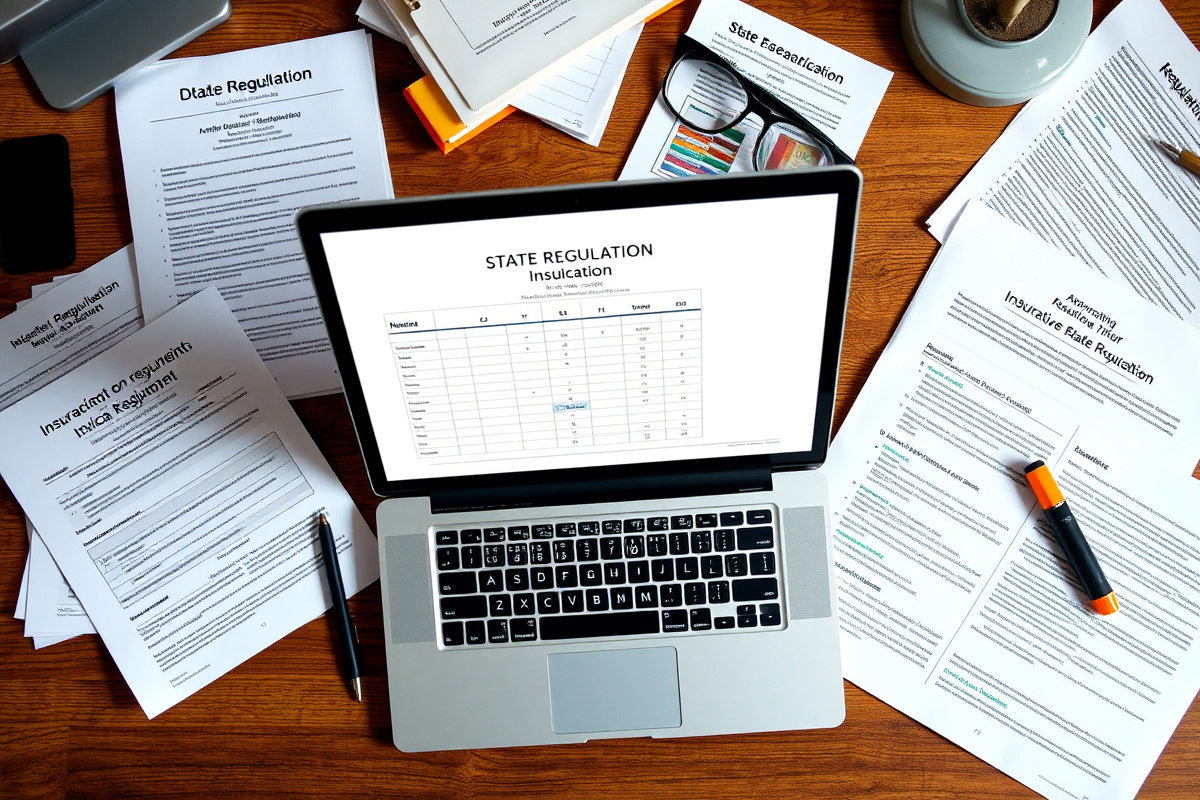 Insurance professional researching state workers compensation exemption regulations